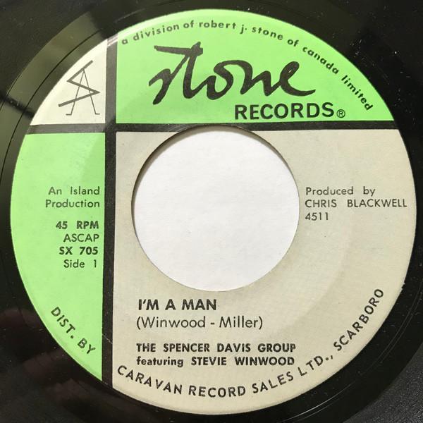 7inch Record SPENCER DAVIS GROUP - I m A Man SX705 Stone Records 1967 Canada Rock Used
7inch Record SPENCER DAVIS GROUP - I m A Man SX705 Stone Records 1967 Canada Rock Used