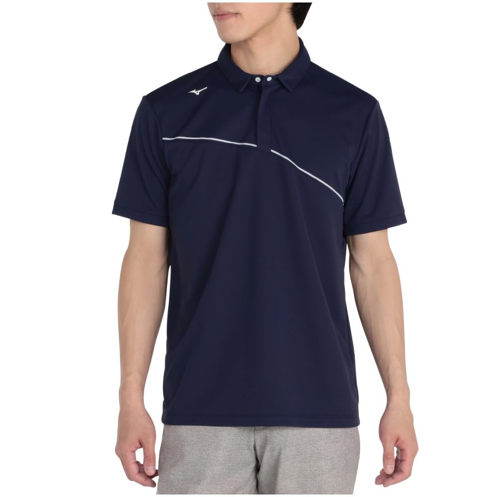 Mizuno Solar Cut Ice Touch Short Sleeve Shirt with Heat Deep Navy Zip-Up Collar, Shielding, E2MAC001,
Mizuno Solar Cut Ice Touch Short Sleeve Shirt with Heat Deep Navy Zip-Up Collar, Shielding, E2MAC001,