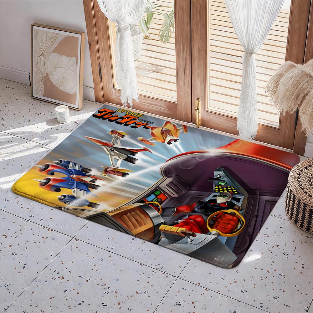 Anime U-UFO Robot Goldrake Floor Mat Eco - Flannel Doormat Non-Slip Odorless Indoor Floor Rug Soft Short Plush Home Mat 40x60cm
Anime U-UFO Robot Goldrake Floor Mat Eco - Flannel Doormat Non-Slip Odorless Indoor Floor Rug Soft Short Plush Home Mat 40x60cm