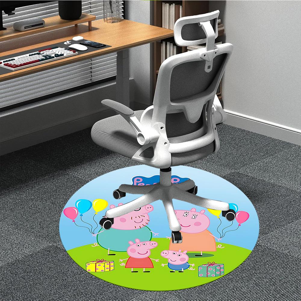 1pc Peppa Pig Chair Carpet for Office, Indoor Non-Slip Polyester Fiber Carpet, Machine Washable, Durable Construction yy251205125 80cm by 80cm
1pc Peppa Pig Chair Carpet for Office, Indoor Non-Slip Polyester Fiber Carpet, Machine Washable, Durable Construction yy251205125 80cm by 80cm