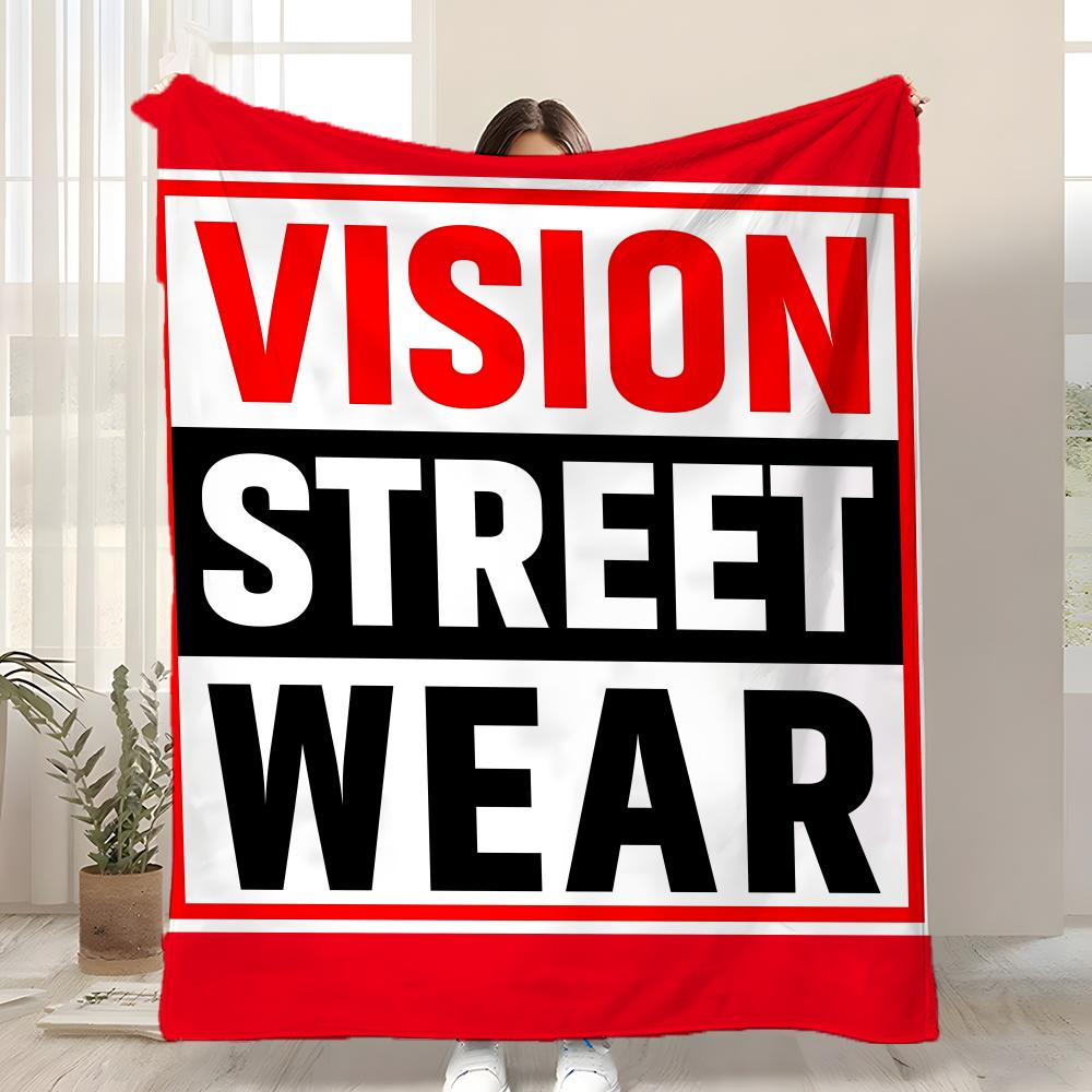 V-Vision Street Wear Throw Kid-Friendly Flannel Throw Blanket Soft Warm Anti-Static Washable All Season 75x90cm
V-Vision Street Wear Throw Kid-Friendly Flannel Throw Blanket Soft Warm Anti-Static Washable All Season 75x90cm