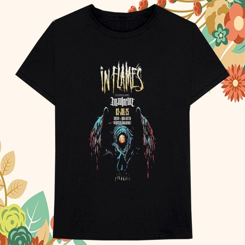 In Flames 2025 T Shirt black short sleeve size s-5xl unisex NW43 Unisex T-Shirt XXXL
In Flames 2025 T Shirt black short sleeve size s-5xl unisex NW43 Unisex T-Shirt XXXL