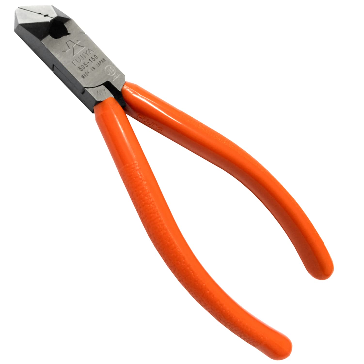 Fujiya Diagonal Diagonal Blade Wire Stripping JIS Nippers, (with Hole), Standard, 150mm, 505-150
Fujiya Diagonal Diagonal Blade Wire Stripping JIS Nippers, (with Hole), Standard, 150mm, 505-150