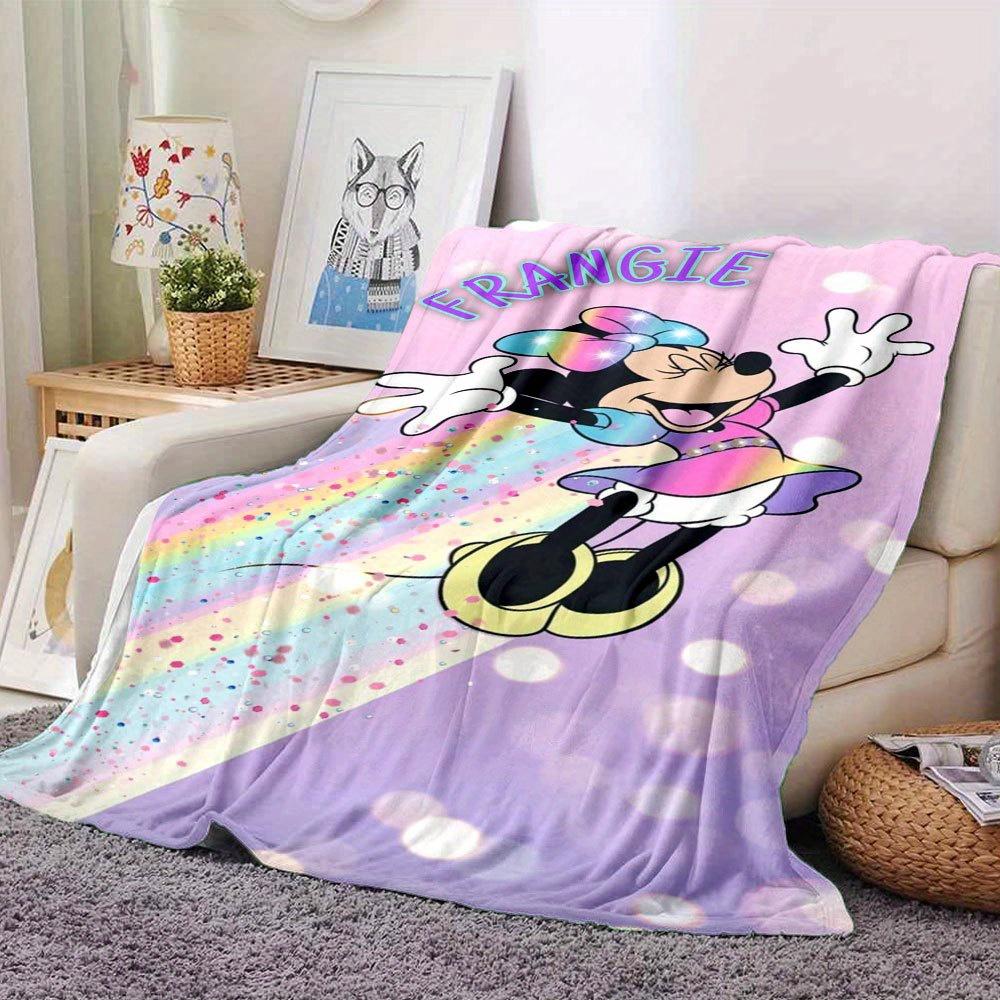 1pc. Rainbow Minnie Mouse Soft Throw Blanket - Cute Home Decor for Roomz013 130cmx150cm
1pc. Rainbow Minnie Mouse Soft Throw Blanket - Cute Home Decor for Roomz013 130cmx150cm