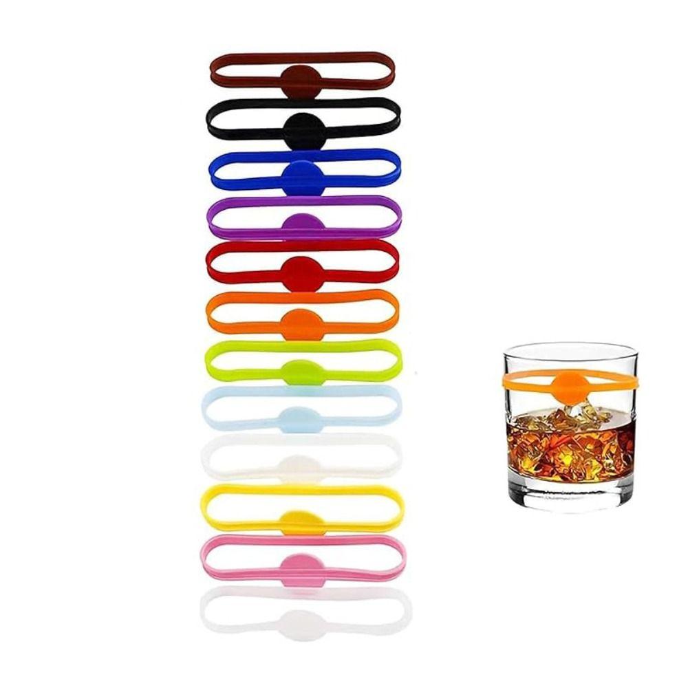 12pcs Reusable Glass Charms Multicolor Bottle Identifiers Cute Drink Markers Party Supplies 2
12pcs Reusable Glass Charms Multicolor Bottle Identifiers Cute Drink Markers Party Supplies 2
