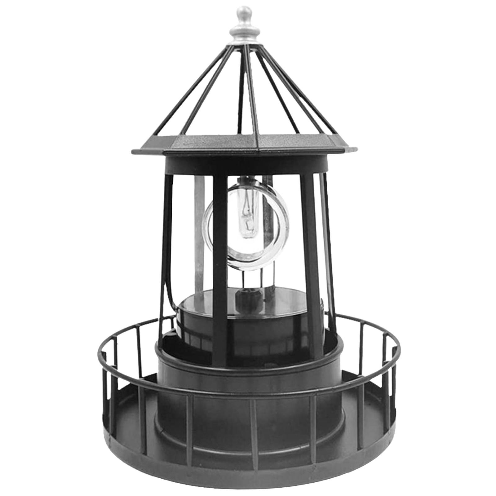 Solar Powered Rotating Lighthouse LED Lawn Light Outdoor Garden Decorative Light with Metal Frame and Glass Enclosure for Yard Pathway One Size чёрный
Solar Powered Rotating Lighthouse LED Lawn Light Outdoor Garden Decorative Light with Metal Frame and Glass Enclosure for Yard Pathway One Size чёрный