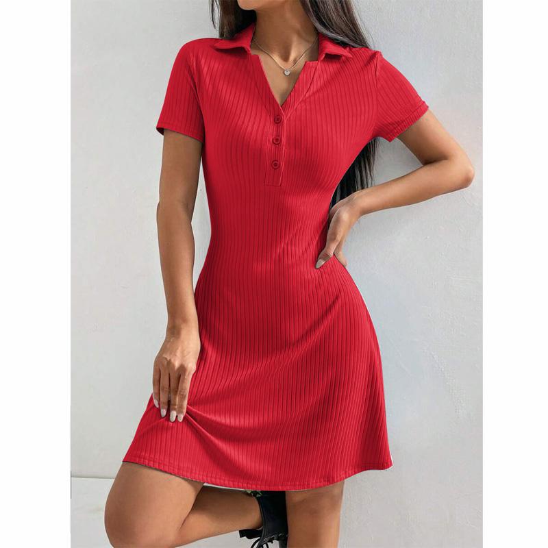 Summer New Polo Collar Women s Dress Casual Slim Solid Sweet Preppy Style Bodycon Short Skirt Fashionable Elegant A-line Dresses XL
Summer New Polo Collar Women s Dress Casual Slim Solid Sweet Preppy Style Bodycon Short Skirt Fashionable Elegant A-line Dresses XL