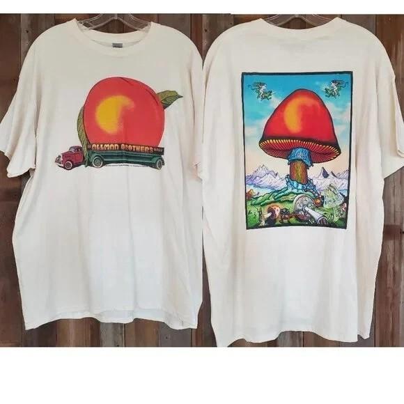 The Allman Brothers Eat A Peach Mushroom Band 2 Side Unisex Tshirt KH14038 Unisex T-Shirt XXL
The Allman Brothers Eat A Peach Mushroom Band 2 Side Unisex Tshirt KH14038 Unisex T-Shirt XXL