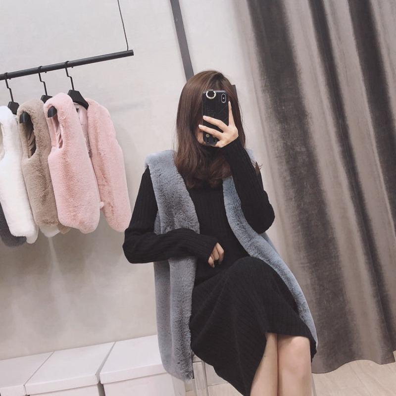 Осенне-зимний новый шерстяной жилет женский жилет средней и длинной длины тонкий искусственный меховой жилет из кролика Рекс пальто из искусственного меха S серый
Осенне-зимний новый шерстяной жилет женский жилет средней и длинной длины тонкий искусственный меховой жилет из кролика Рекс пальто из искусственного меха S серый