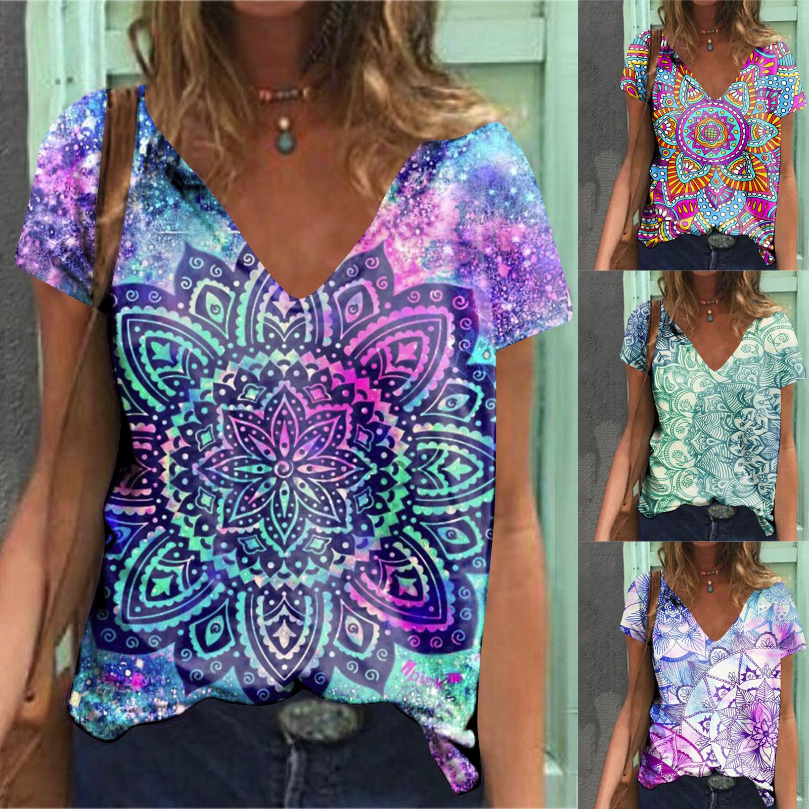 Женские топы с короткими рукавами и v-образным вырезом больших размеров, футболка, блузка
Женские топы с короткими рукавами и v-образным вырезом больших размеров, футболка, блузка