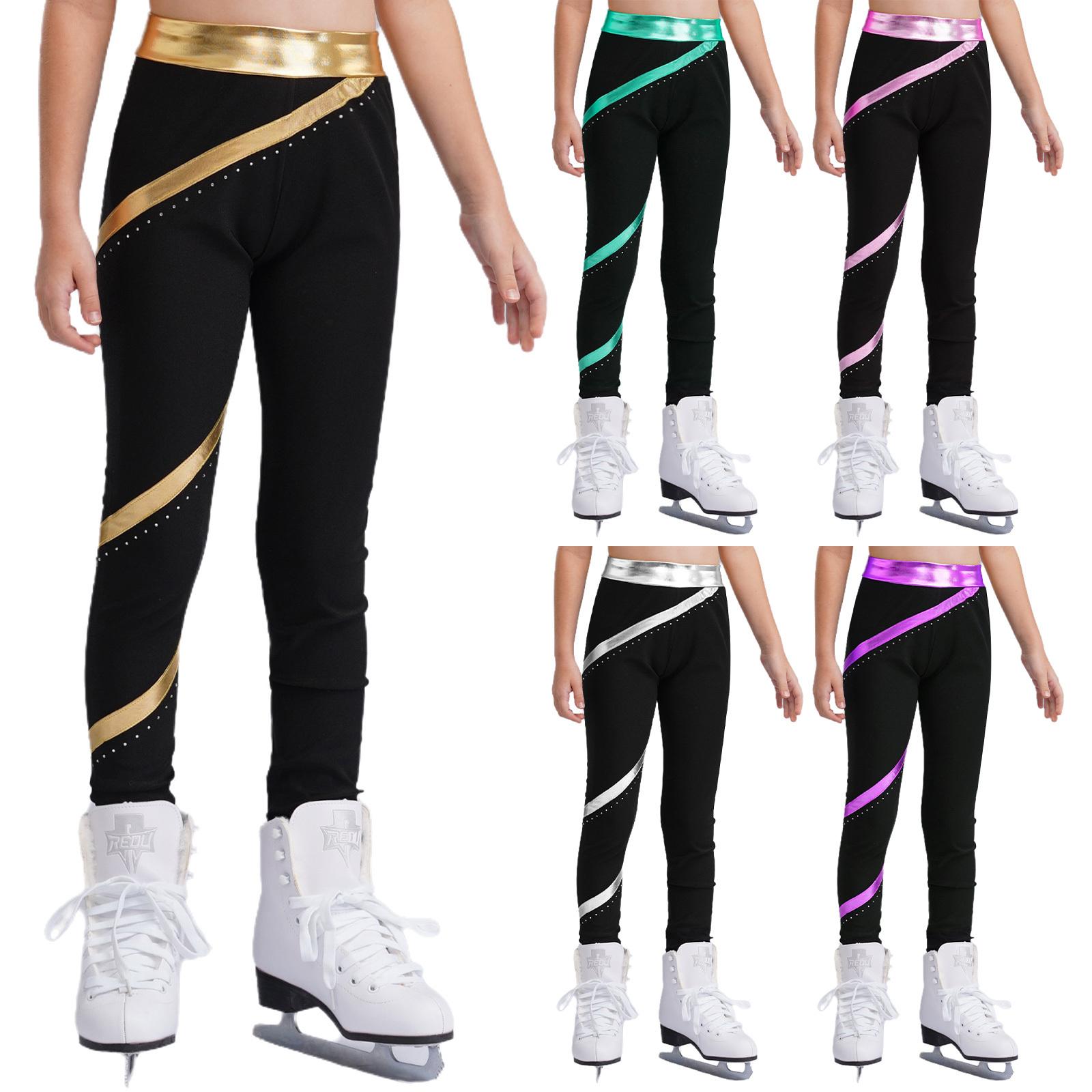 Girls Shiny Metallic Striped Leggings Rhinestone Accents Dance Skating Practice Costume 7-8 Years фіолетовий
Girls Shiny Metallic Striped Leggings Rhinestone Accents Dance Skating Practice Costume 7-8 Years фіолетовий