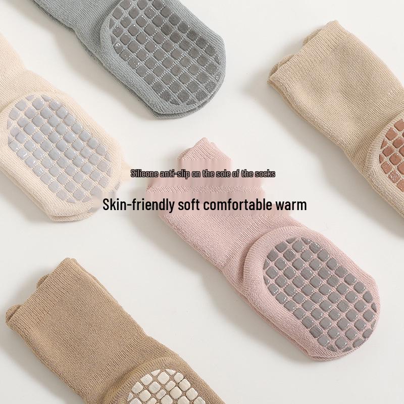Cozy Non-Slip Socks for Infants & Toddlers - Warm Terry for Fall & Winter S 0-1 Year
Cozy Non-Slip Socks for Infants & Toddlers - Warm Terry for Fall & Winter S 0-1 Year