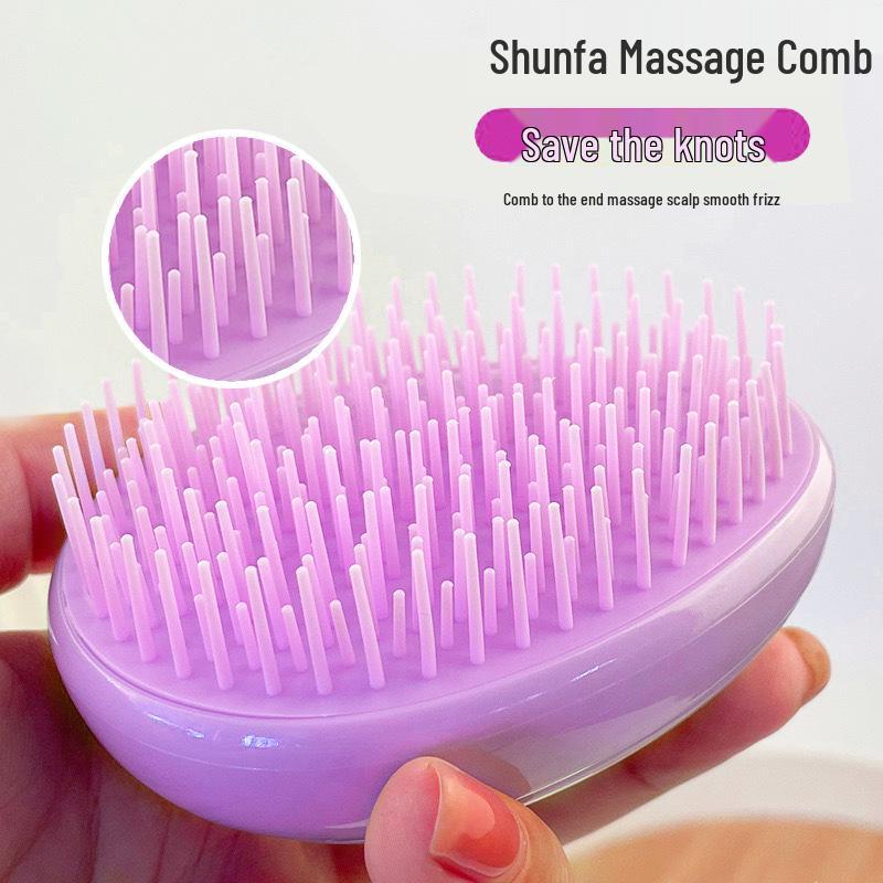 Portable Egg-Shaped Hair Smoothing Comb - Versatile for Wet & Dry Use, Cushion Design, Ideal for Kids світло-синій колір
Portable Egg-Shaped Hair Smoothing Comb - Versatile for Wet & Dry Use, Cushion Design, Ideal for Kids світло-синій колір