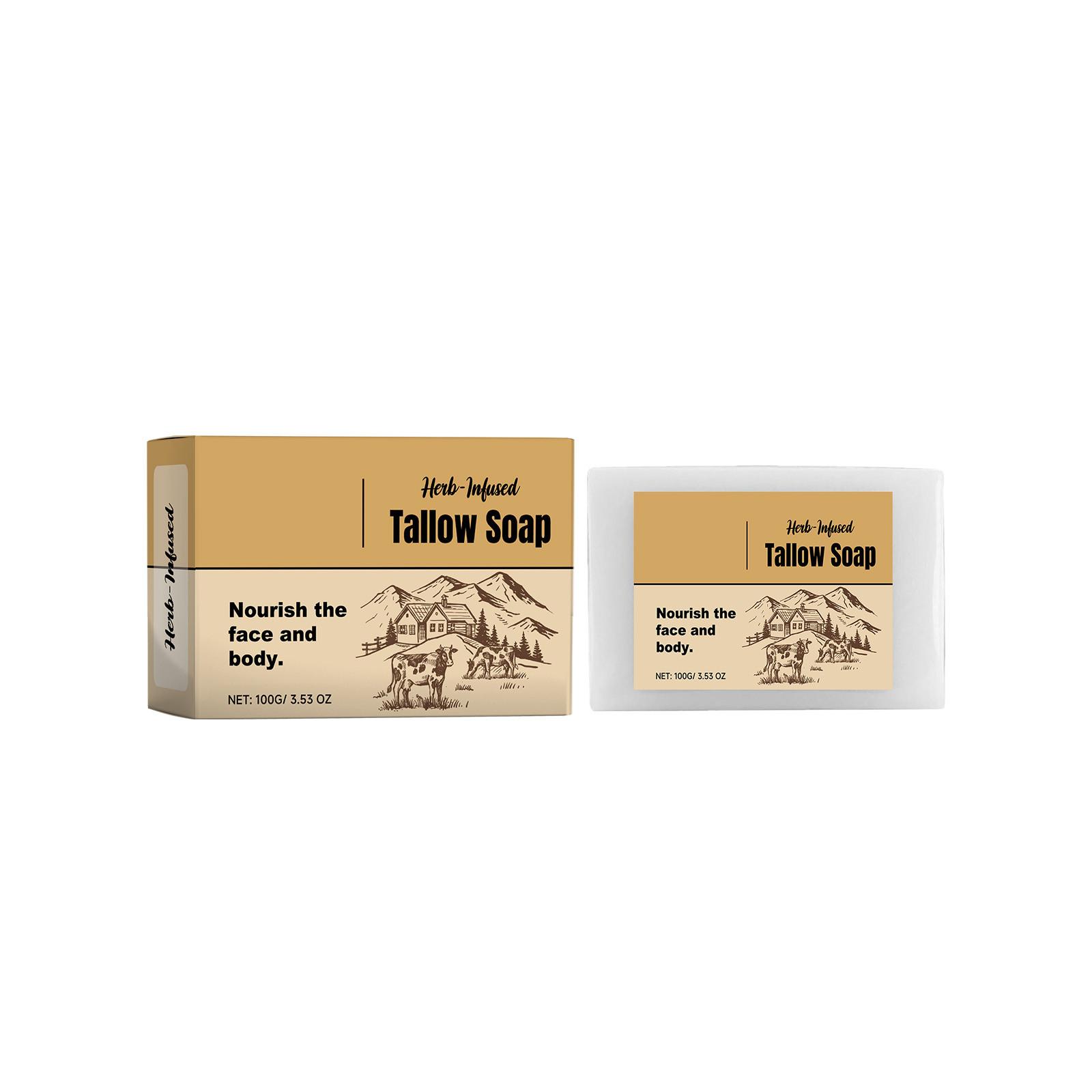 Tallow SoapBody SoapSoap BarMildLock In Moisture And Keepdeeply Cleanseskin Care100g One Size
Tallow SoapBody SoapSoap BarMildLock In Moisture And Keepdeeply Cleanseskin Care100g One Size