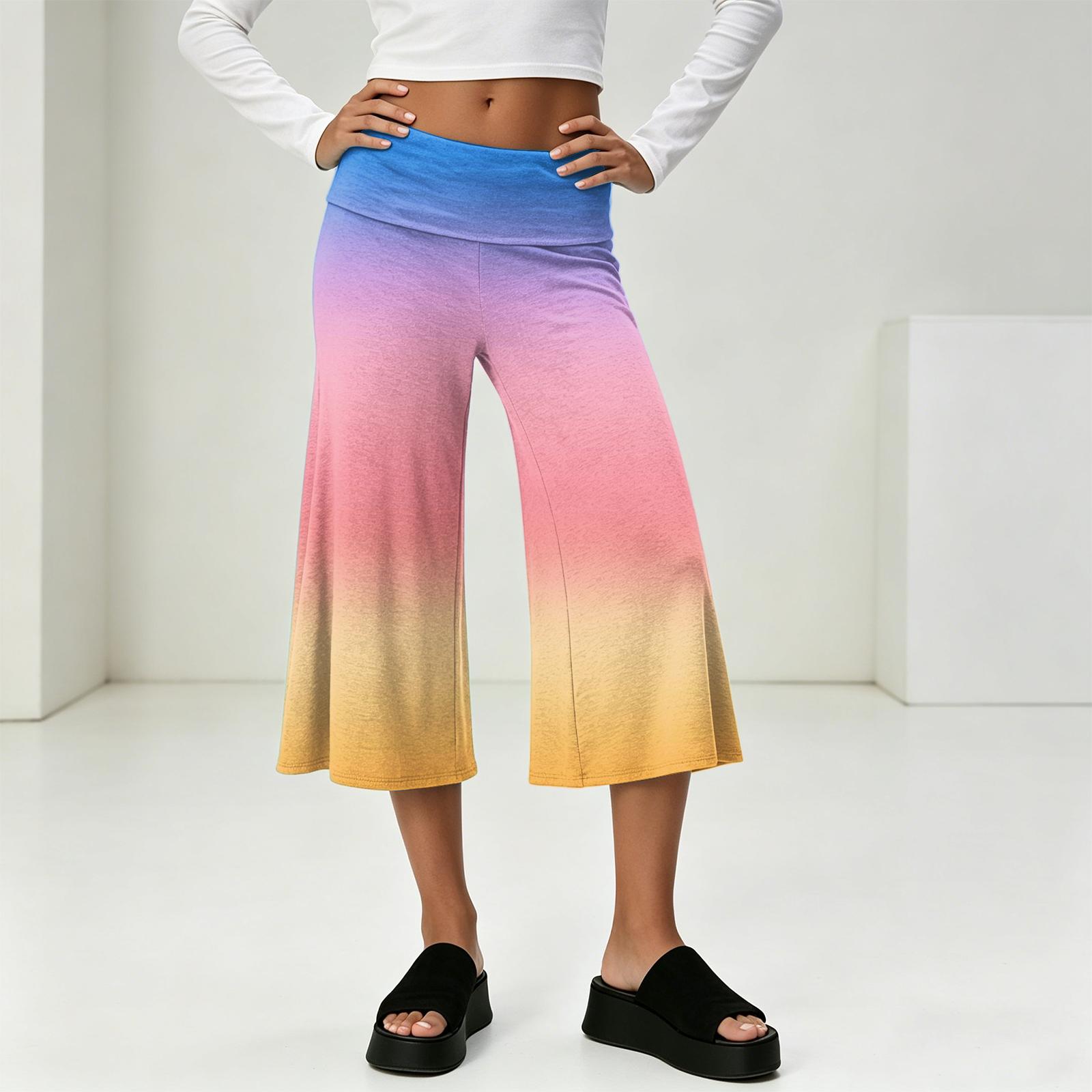 Women s High Waist Wide Leg Cropped Pants Summer Casual Vacation Loose Fit Lightweight Comfortable Trousers with Elastic Waistband L рожевий
Women s High Waist Wide Leg Cropped Pants Summer Casual Vacation Loose Fit Lightweight Comfortable Trousers with Elastic Waistband L рожевий