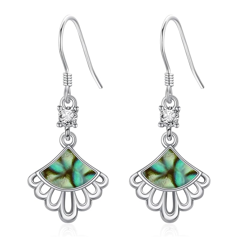 StoryMidir ladies earrings sway Compatible with metal allergies silver 925 hook earrings iridescent dangling earrings paua shellfish catchless 
StoryMidir ladies earrings sway Compatible with metal allergies silver 925 hook earrings iridescent dangling earrings paua shellfish catchless