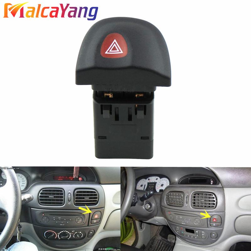 8P Emergency Hazard Warning Indicator Light Switch 7700435867 For Renault Megane I BA0, BA1, DA0, DA1, EA0, EA1, KA0, 95-03
8P Emergency Hazard Warning Indicator Light Switch 7700435867 For Renault Megane I BA0, BA1, DA0, DA1, EA0, EA1, KA0, 95-03
