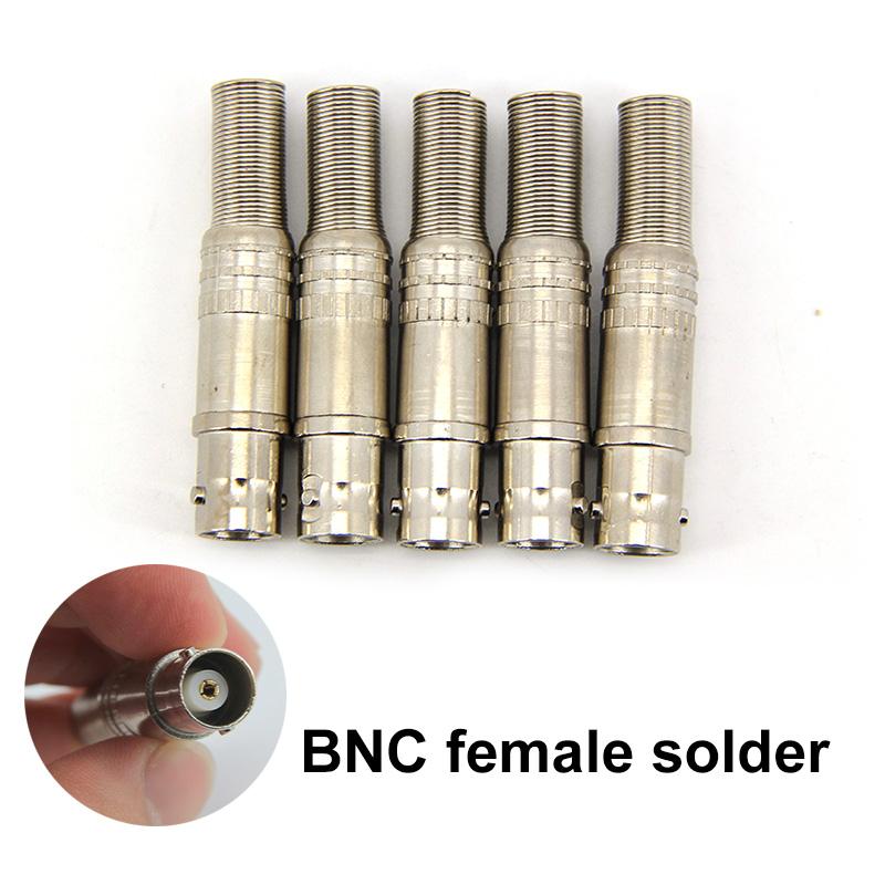 Solder BNC female cctv Adapter connector 75-5 BNC injector for q9 cctv system CCTV Camera Accessories 2pcs
Solder BNC female cctv Adapter connector 75-5 BNC injector for q9 cctv system CCTV Camera Accessories 2pcs