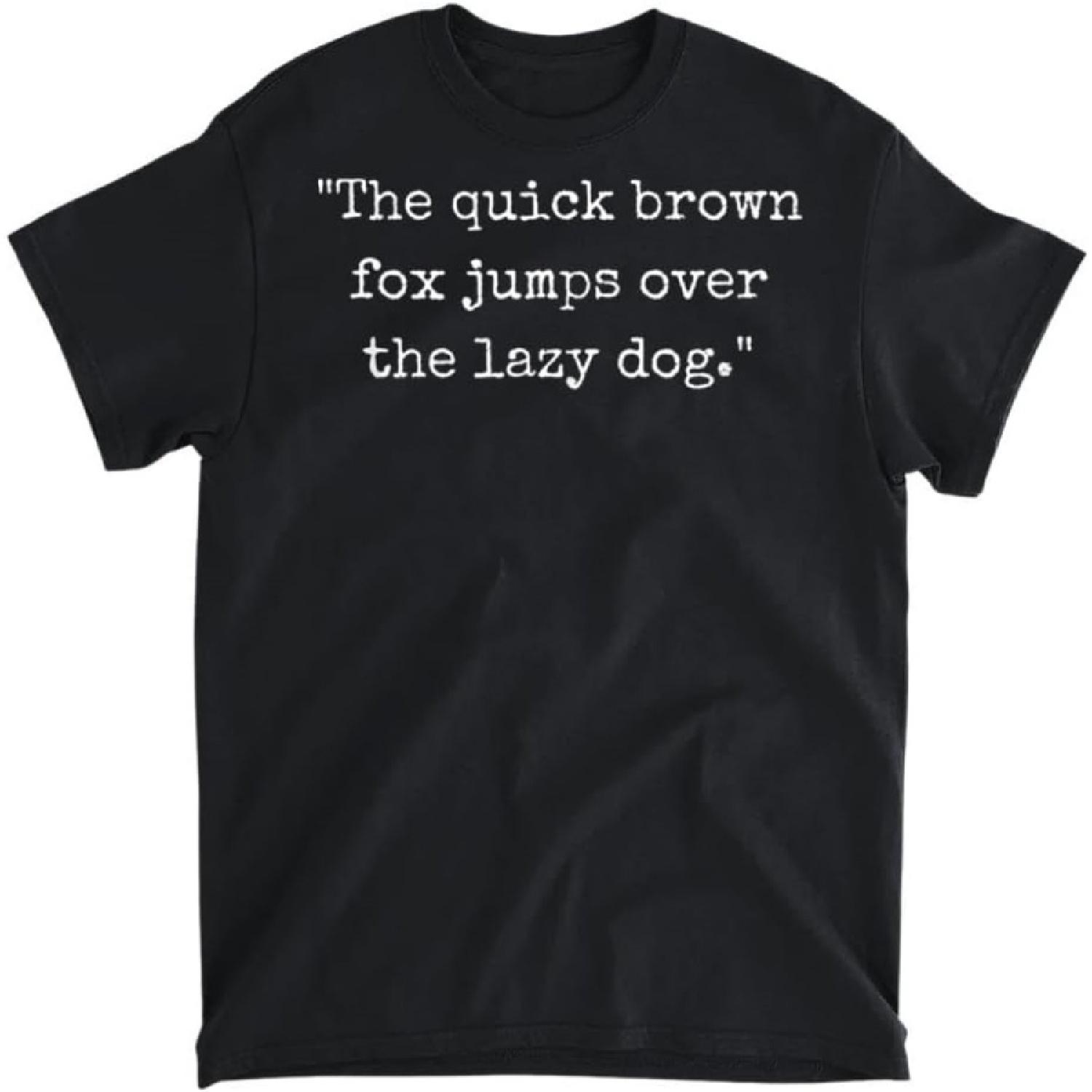 PANGRAM, The Quick Brown Fox Jumps Over The Lazy Dog XXXXXL різнокольоровий
PANGRAM, The Quick Brown Fox Jumps Over The Lazy Dog XXXXXL різнокольоровий