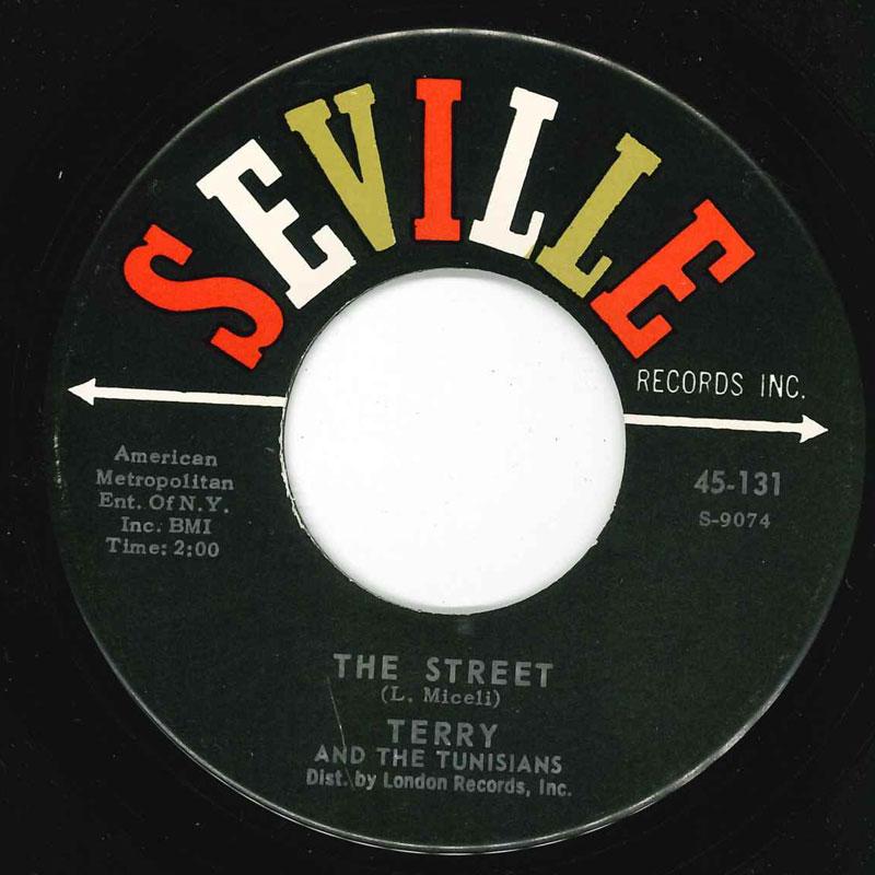7inch Record TERRY & THE TUNISIANS - The Street 45131 Seville Records 1964 UK Soul/Funk Used
7inch Record TERRY & THE TUNISIANS - The Street 45131 Seville Records 1964 UK Soul/Funk Used