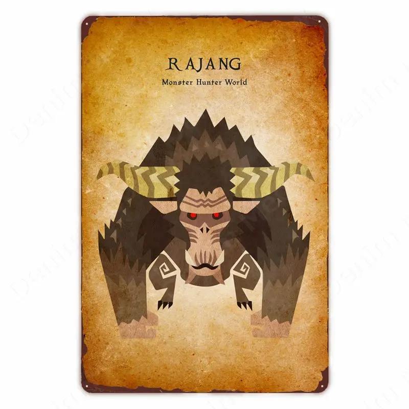 Monster Hunter World Retro Plaque Teostra Metal Tin Sign Anjanath Rajang Wall Art Poster Kid s Room Club Vintage Home Decor Gift 20x30cm(7.8x11.8inch)
Monster Hunter World Retro Plaque Teostra Metal Tin Sign Anjanath Rajang Wall Art Poster Kid s Room Club Vintage Home Decor Gift 20x30cm(7.8x11.8inch)