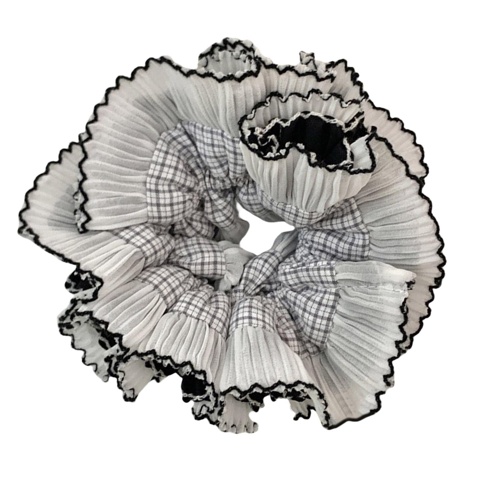 Эстетичные резинки-скранчи Эластичная многослойная кружевная резинка для волос Свадебная вечеринка Пляжный головной убор Большая гулька Резинка для волос Клетка Резинка для волос чёрный
Эстетичные резинки-скранчи Эластичная многослойная кружевная резинка для волос Свадебная вечеринка Пляжный головной убор Большая гулька Резинка для волос Клетка Резинка для волос чёрный