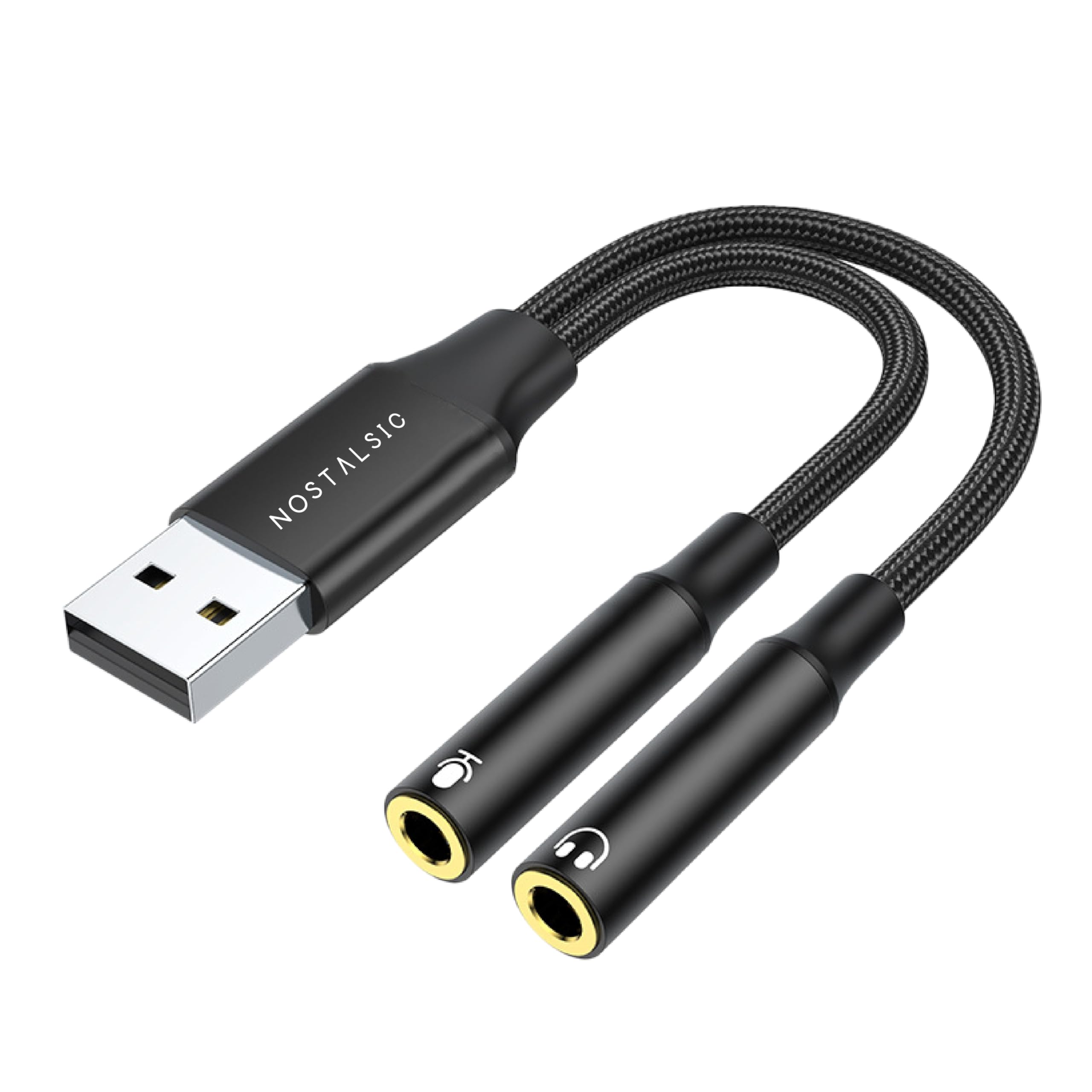 НОСТАЛЬГІЧНИЙ USB Адаптер-кабель для перетворення аудіо на зовнішню звукову карту з ЦАП Підтримує Тільки Сумісний з USB2.0 3,5 мм 24 біт/96 кГц 3-полюсний (TRS) чорний
НОСТАЛЬГІЧНИЙ USB Адаптер-кабель для перетворення аудіо на зовнішню звукову карту з ЦАП Підтримує Тільки Сумісний з USB2.0 3,5 мм 24 біт/96 кГц 3-полюсний (TRS) чорний
