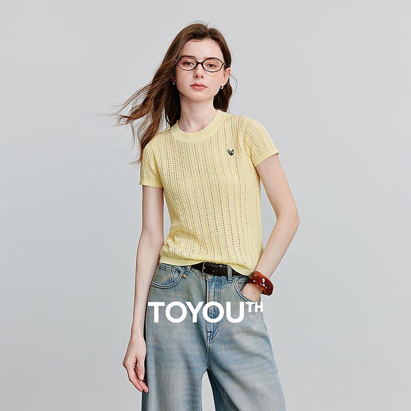 Chuyu Women s Lyocell Hollow-Knit Short-Sleeve Top S
Chuyu Women s Lyocell Hollow-Knit Short-Sleeve Top S