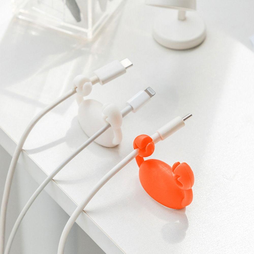 TPR Cartoon Desktop Crab Cable Winder Crab Wire Organizer Holder Data Finishing Desktop
TPR Cartoon Desktop Crab Cable Winder Crab Wire Organizer Holder Data Finishing Desktop