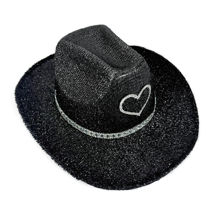 Stylish Glittering Powder Hat for Women Stage Show Glitters Cowgirls Hat for Nightclub Carnivals Parties and Stage Show чорний
Stylish Glittering Powder Hat for Women Stage Show Glitters Cowgirls Hat for Nightclub Carnivals Parties and Stage Show чорний