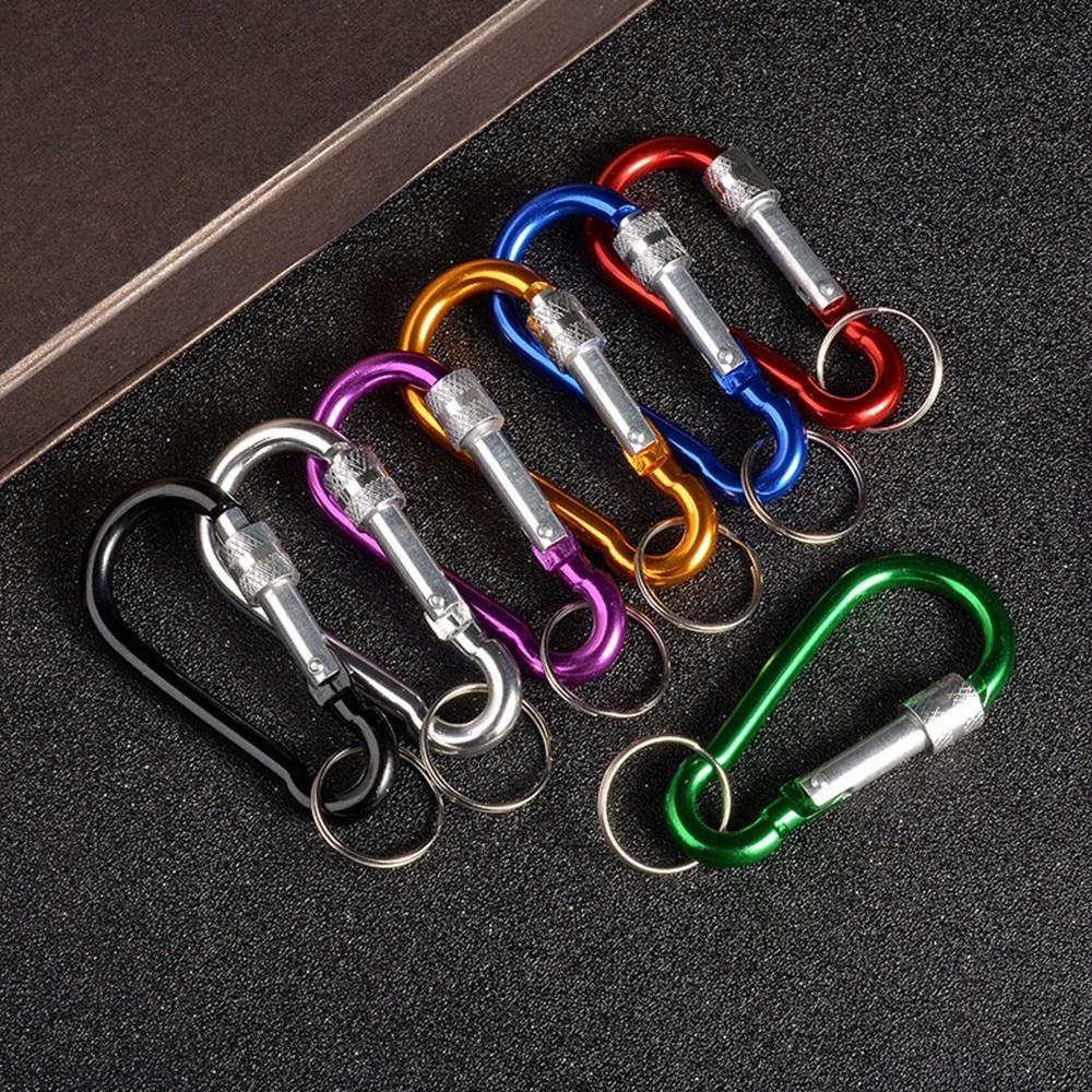 5pcs 59mm Safety Buckle Keychain Multi Colors Climbing Button Gourd Shaped Carabiner Outdoor Tool
5pcs 59mm Safety Buckle Keychain Multi Colors Climbing Button Gourd Shaped Carabiner Outdoor Tool