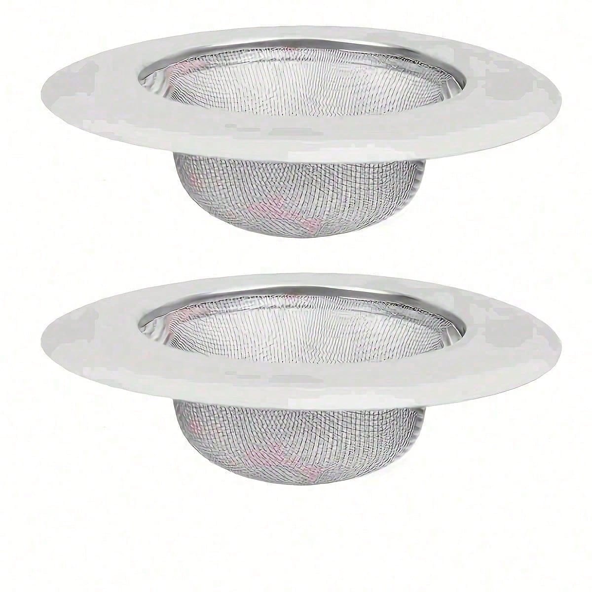2pcs High-Efficiency Stainless Steel Kitchen Sink Strainer, Drain Filter with Stainless Steel Mesh, Suitable for Bathroom and білий
2pcs High-Efficiency Stainless Steel Kitchen Sink Strainer, Drain Filter with Stainless Steel Mesh, Suitable for Bathroom and білий