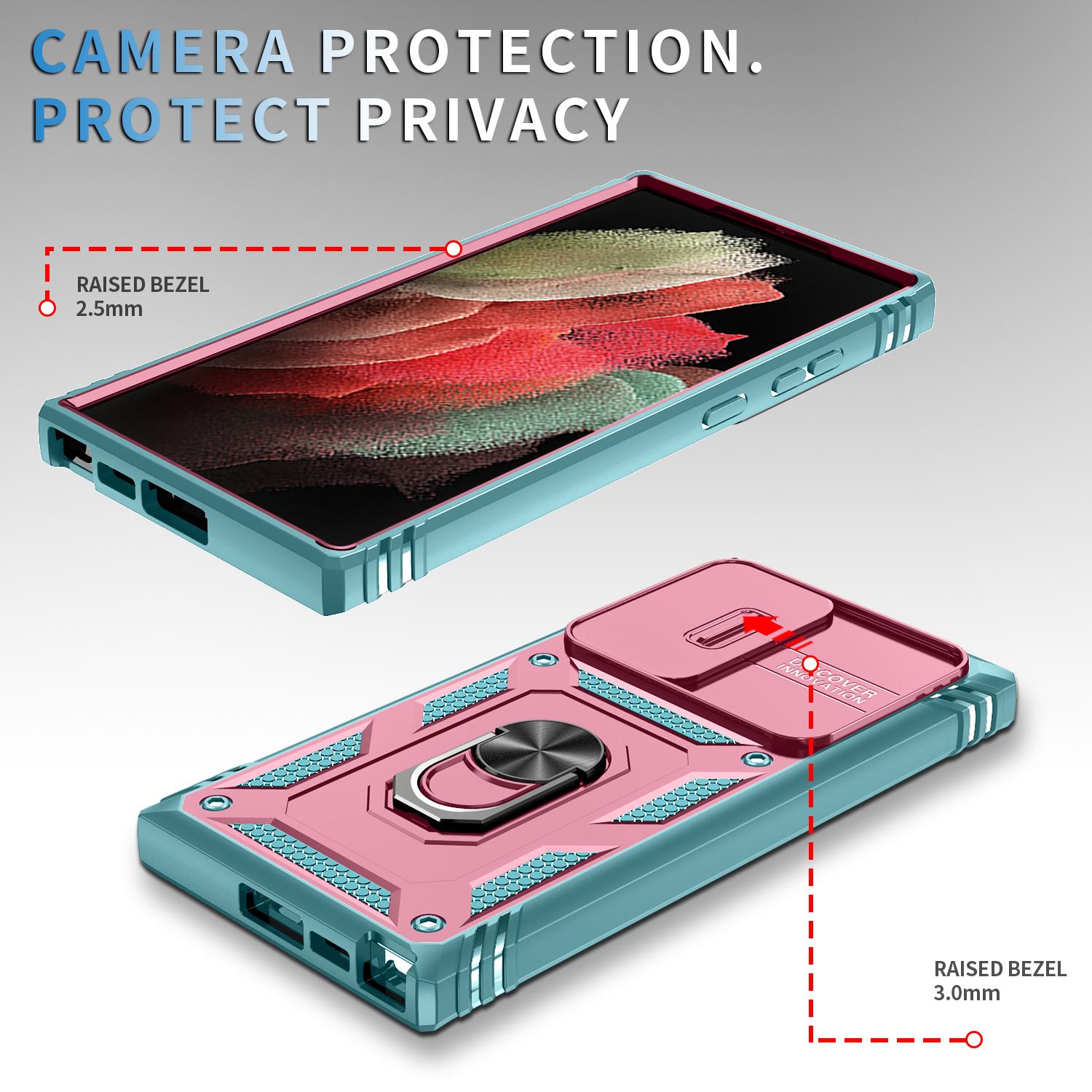 For Samsung Galaxy S24 Ultra Phone Case Built-in Slide Camera Lens Cover+Ring Holder Kickstand Sapphire
For Samsung Galaxy S24 Ultra Phone Case Built-in Slide Camera Lens Cover+Ring Holder Kickstand Sapphire