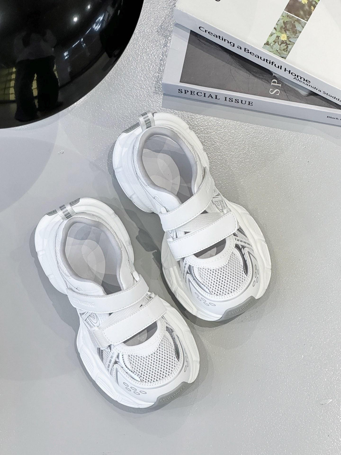 Thick-soled hollow dad shoes women s spring and summer new versatile Velcro fashion casual sports sandals 35 белый
Thick-soled hollow dad shoes women s spring and summer new versatile Velcro fashion casual sports sandals 35 белый