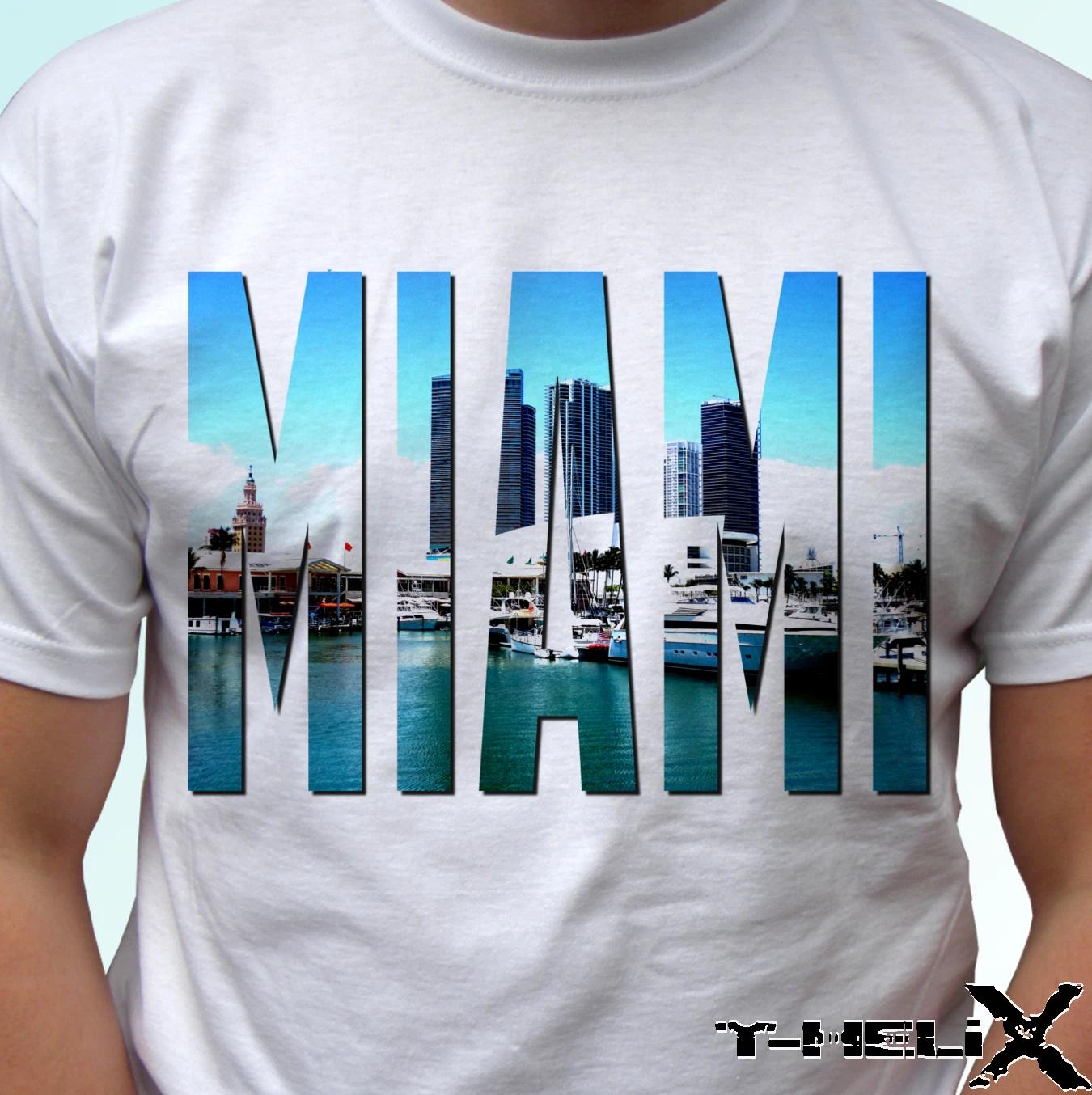 Miami (blue) - white kids boys T-Shirt top USA country design - s s kids baby 160
Miami (blue) - white kids boys T-Shirt top USA country design - s s kids baby 160