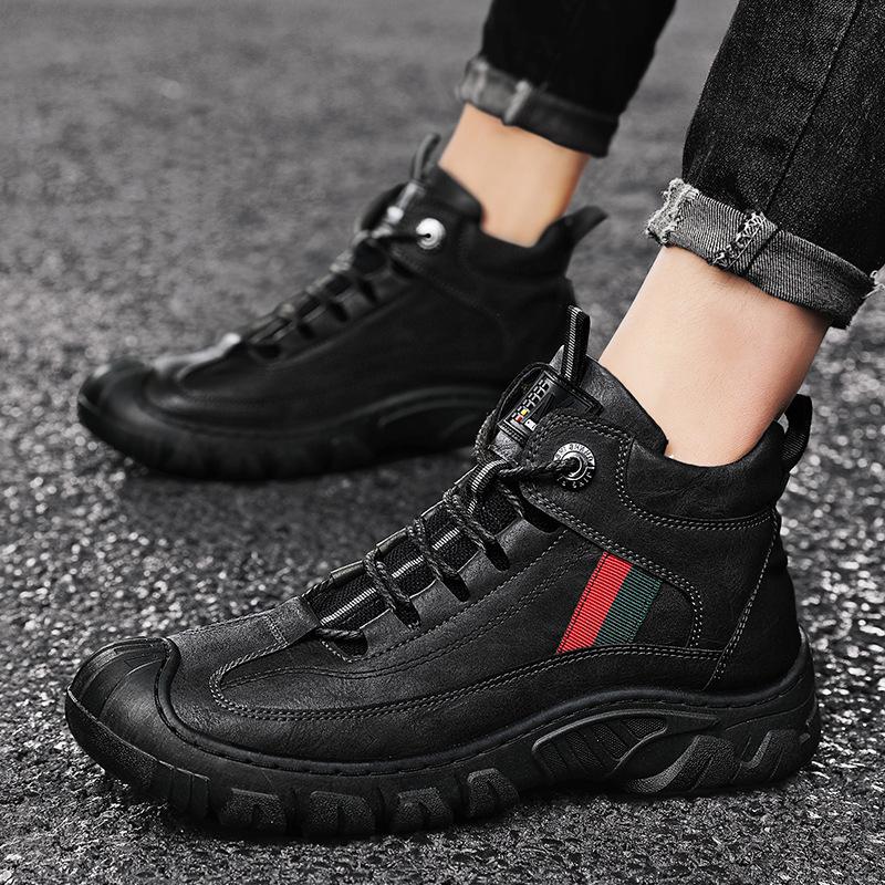 Модные высокие мужские рабочие ботинки, модная кожаная повседневная обувь, мужская обувь для ходьбы на осень-зиму 2024 года, новые ботинки для путешествий на открытом воздухе 44 чёрный
Модные высокие мужские рабочие ботинки, модная кожаная повседневная обувь, мужская обувь для ходьбы на осень-зиму 2024 года, новые ботинки для путешествий на открытом воздухе 44 чёрный