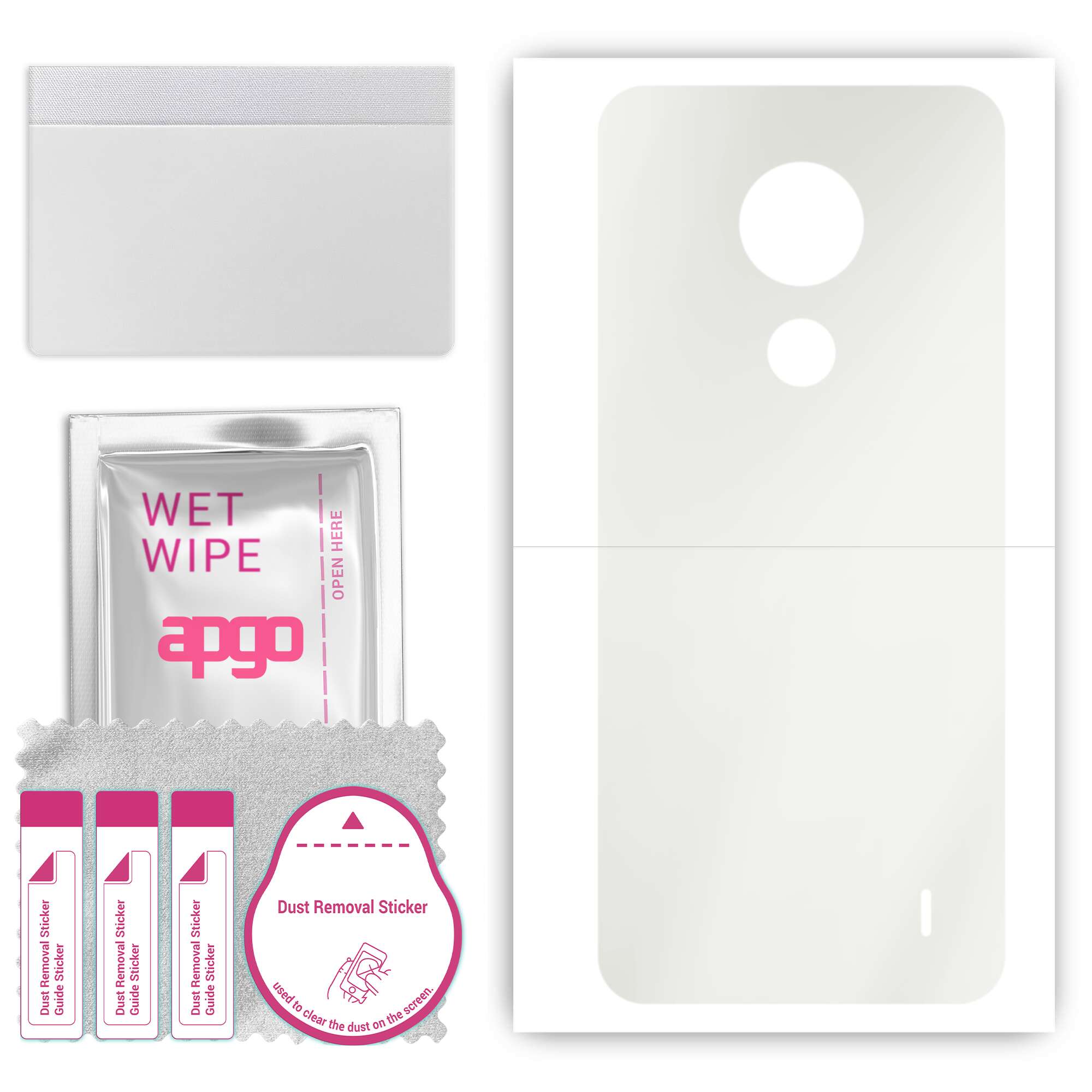 apgo MATTE Protective Skin Sticker for the back compatible with Nokia C21, Wrap Film, Hydrogel Film, Flexible, Soft TPU with positioning layer easy in
apgo MATTE Protective Skin Sticker for the back compatible with Nokia C21, Wrap Film, Hydrogel Film, Flexible, Soft TPU with positioning layer easy in