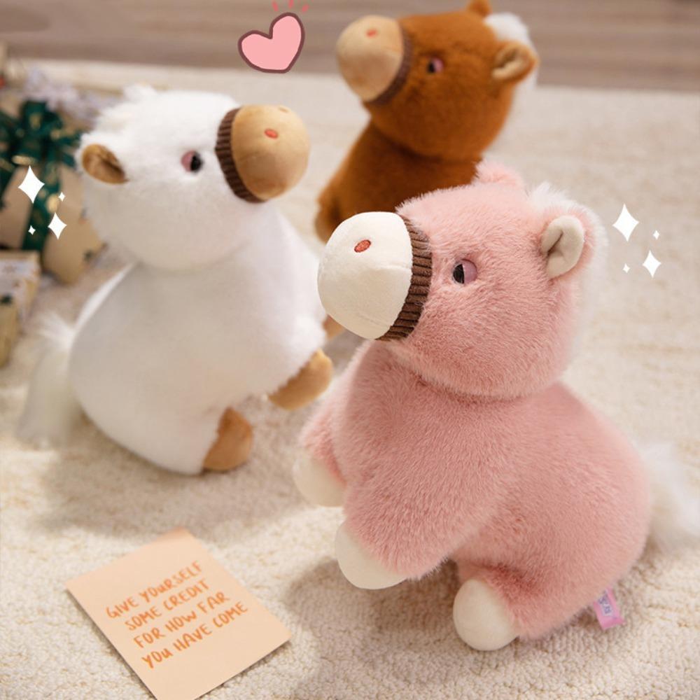 Interesting Little Horse Doll Soft Plushie Funny Animal Plush Doll Accompany Appease 25cm білий
Interesting Little Horse Doll Soft Plushie Funny Animal Plush Doll Accompany Appease 25cm білий