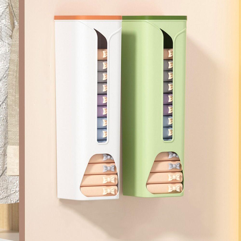 Plastic Wall-Mounted Underwear Storage Box Self Adhesive Garbage Bag Dispenser Dormitory зелений
Plastic Wall-Mounted Underwear Storage Box Self Adhesive Garbage Bag Dispenser Dormitory зелений