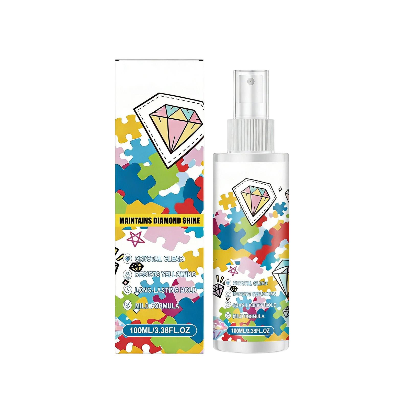Sealing Spray: , Colorfast, And Transparent Sealant For Handmade Diamond Paintings 100ml One Size
Sealing Spray: , Colorfast, And Transparent Sealant For Handmade Diamond Paintings 100ml One Size
