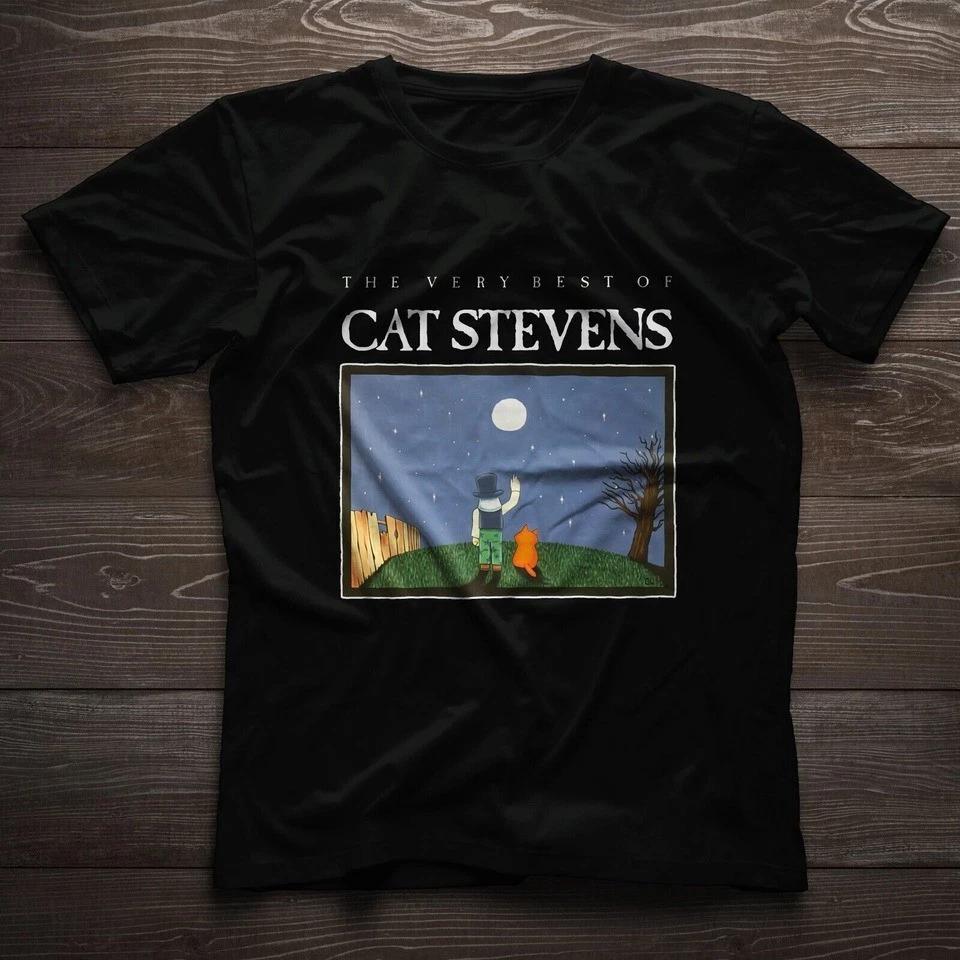 Cat Stevens - The Very Best of Cat Stevens 1989 Black T-Shirt S-5XL Q4541 XL
Cat Stevens - The Very Best of Cat Stevens 1989 Black T-Shirt S-5XL Q4541 XL