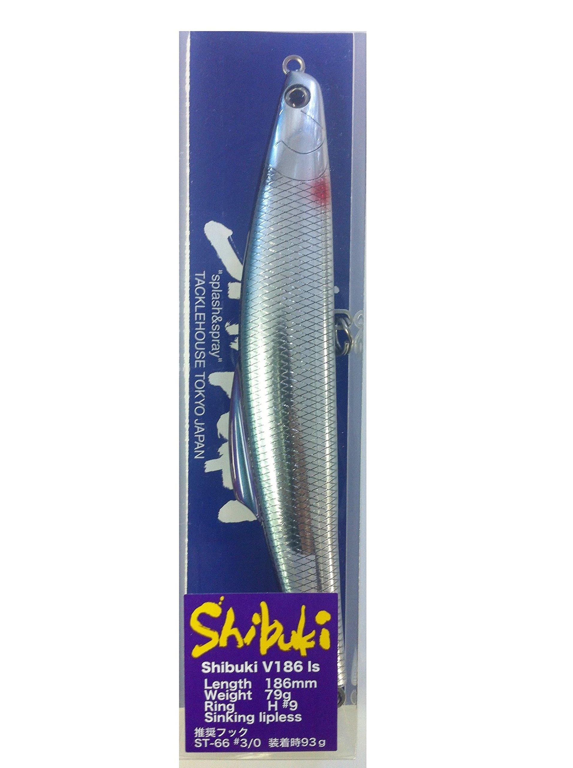 TackleHouse Shibuki ls Lipless Katakuchi MHG V186ls Lure Minnow, 186mm, 79g, #11
TackleHouse Shibuki ls Lipless Katakuchi MHG V186ls Lure Minnow, 186mm, 79g, #11
