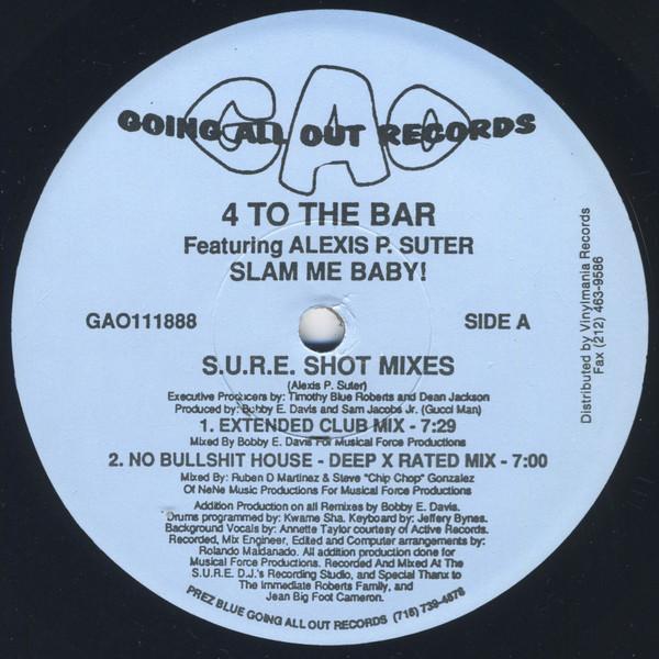 12-дюймовая пластинка 4 TO THE BAR, ALEXIS P. SUTER - Трахни меня, детка! (S.U.R.E. Шот-миксы) GAO111888 Идущий Ва-банк R 1993 США Танцевальная и Электронная Б/У
12-дюймовая пластинка 4 TO THE BAR, ALEXIS P. SUTER - Трахни меня, детка! (S.U.R.E. Шот-миксы) GAO111888 Идущий Ва-банк R 1993 США Танцевальная и Электронная Б/У