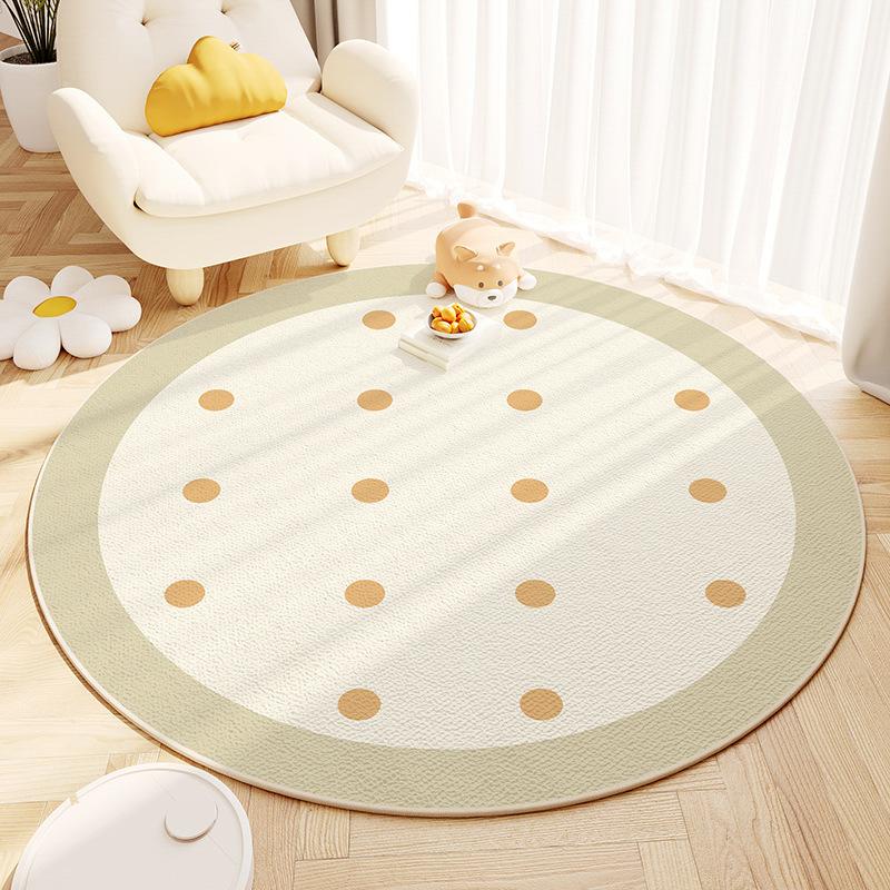 Круглий килим з крапковим візерунком Мінімалістичний Свіжий Декор для дому Килим Різні розміри Нековзкий килимок для вітальні Спальні Передпокою 40x40cm
Круглий килим з крапковим візерунком Мінімалістичний Свіжий Декор для дому Килим Різні розміри Нековзкий килимок для вітальні Спальні Передпокою 40x40cm