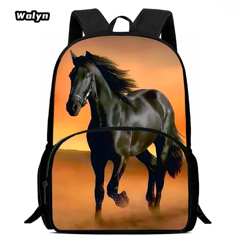 Newly Horse School Backpack,Children School Bags for Boys ,Light Weight Cartoon Animal Prints Child Backpack Satchel Durable 15 inches
Newly Horse School Backpack,Children School Bags for Boys ,Light Weight Cartoon Animal Prints Child Backpack Satchel Durable 15 inches