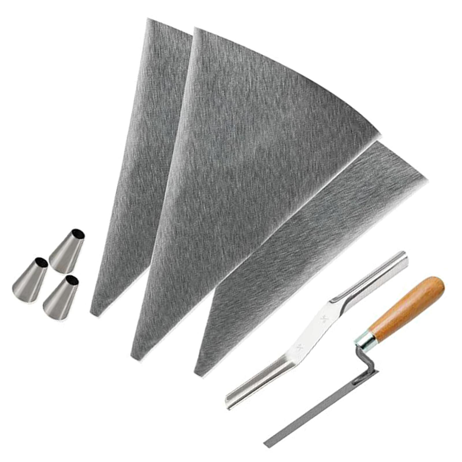Reusable Grout Dispenser Synthetic Leather Seamless Mortars Distribution Tile Grout Masonry Mortars Bag set for Renovations 1
Reusable Grout Dispenser Synthetic Leather Seamless Mortars Distribution Tile Grout Masonry Mortars Bag set for Renovations 1