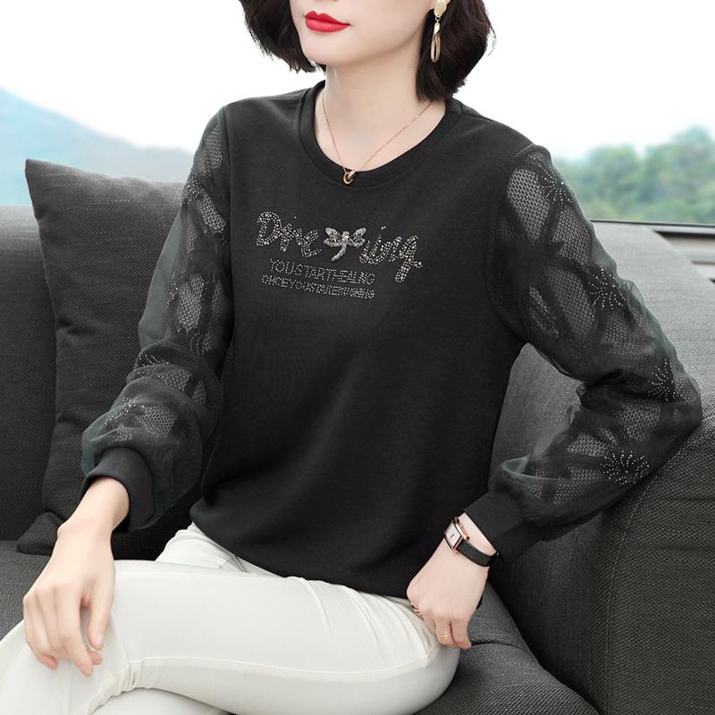 Women s Long-Sleeve Lace Mesh Top: Stylish and Loose Korean Spring 2023 Edition M синій
Women s Long-Sleeve Lace Mesh Top: Stylish and Loose Korean Spring 2023 Edition M синій