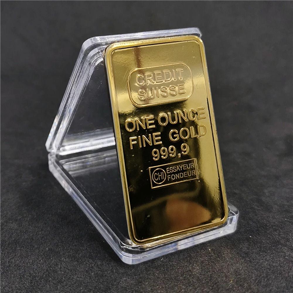 Fine Gold Gold Plated Bullion Bar Modern with Different Serial Suisse Gold bar Replica Funny Swiss Bank Gold Bullion Bar Home золотий
Fine Gold Gold Plated Bullion Bar Modern with Different Serial Suisse Gold bar Replica Funny Swiss Bank Gold Bullion Bar Home золотий