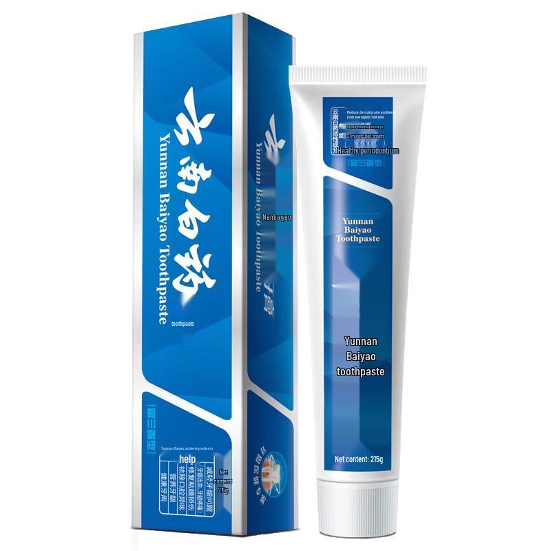 Yunnan Baiyao Spearmint Fresh Breath Toothpaste
Yunnan Baiyao Spearmint Fresh Breath Toothpaste