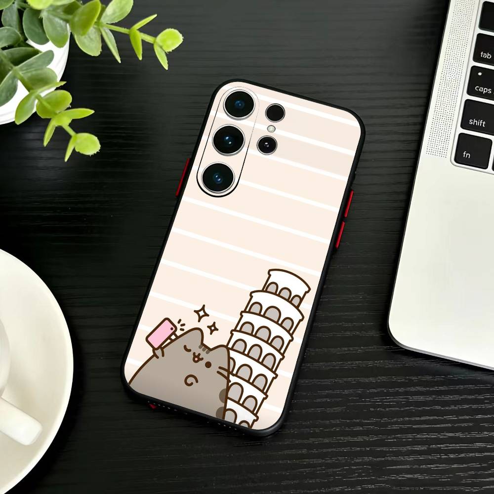 Cute cat P-Pusheenes-es Phone Case For Samsung S26,S25,S24,S23,S22,S21,S20,S30,Ultra,Plus,Fe,Note,5G Black Cover Samsung S25ULTRA
Cute cat P-Pusheenes-es Phone Case For Samsung S26,S25,S24,S23,S22,S21,S20,S30,Ultra,Plus,Fe,Note,5G Black Cover Samsung S25ULTRA